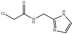 Acetamide,  2-chloro-N-(1H-imidazol-2-ylmethyl)- Struktur