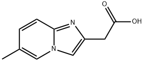 (6-METHYL-IMIDAZO[1,2-A]PYRIDIN-2-YL)-ACETIC ACID Structure