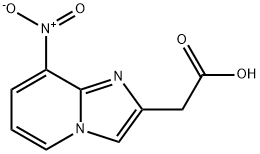 (8-NITRO-IMIDAZO[1,2-A]PYRIDIN-2-YL)-ACETIC ACID Structure