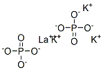 lanthanum tripotassium bis(phosphate) Struktur