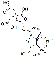 codeine citrate Structure
