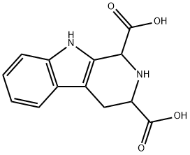 2,3,4,9-Tetrahydro-1H-pyrido(3,4-b)indole-1,3-dicarboxylic acid|2,3,4,9-四氢-1H-吡啶并(3,4-B)吲哚-1,3-二羧酸