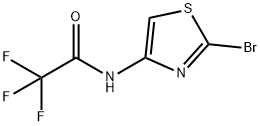 N-(2-溴噻唑-4-基)-2,2,2-三氟乙酰胺, 59134-90-6, 结构式