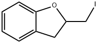 2,3-ジヒドロ-2-(ヨードメチル)ベンゾフラン 化学構造式