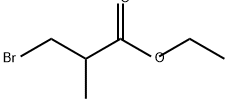 ethyl 3-bromo-2-methylpropionate Struktur