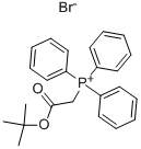 (tert-ブトキシカルボニルメチル)トリフェニルホスホニウムブロミド 化学構造式
