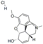 codeine hydrochloride Structure