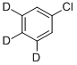 クロロベンゼン-3,4,5-D3 化学構造式