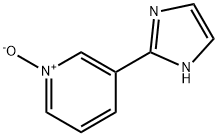 Pyridine,  3-(1H-imidazol-2-yl)-,  1-oxide,591754-11-9,结构式