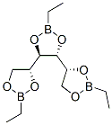 1-O,2-O:3-O,4-O:5-O,6-O-Tris(ethylboranediyl)-D-mannitol Structure