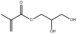 2-甲基-2-丙烯酸-2,3-二羟基丙酯 结构式