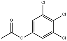 Phenol, 3,4,5-trichloro-, 1-acetate Structure