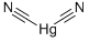 MERCURIC CYANIDE Structure