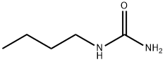 N-丁基脲, 592-31-4, 结构式