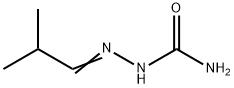 2-Methylpropanal semicarbazone Struktur