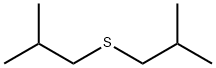 异丁基硫醚,592-65-4,结构式