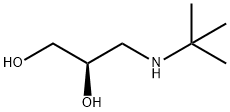 (R)-3-(叔-丁基氨基)丙烷-1,2-二醇,59207-70-4,结构式