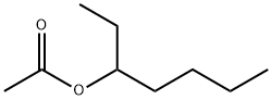 乙酸庚烷-3-酯 结构式