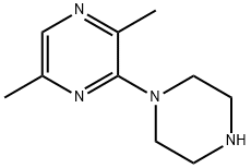 2,5-dimethyl-3-piperazin-1-ylpyrazine Struktur