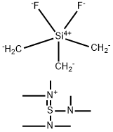 三(二甲氨基甲基)锍二氟三甲基氨酸硅酸盐 ,59218-87-0,结构式
