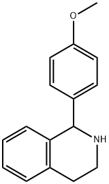 1-(4'-METHOXY)PHENYL-1,2,3,4-TETRAHYDRO-ISOQUINOLINE Structure