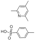 2,4,6-トリメチルピリジニウムp-トルエンスルホナート 化学構造式