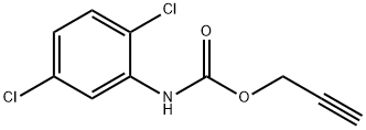 prop-2-ynyl N-(2,5-dichlorophenyl)carbamate 结构式
