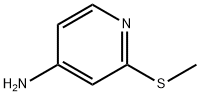 2-(甲硫基)-4-氨基吡啶, 59243-39-9, 结构式