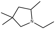 Pyrrolidine, 1-ethyl-2,4,4-trimethyl- (9CI) Struktur