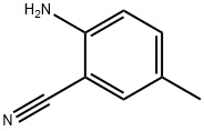2-アミノ-5-メチルベンゾニトリル 化学構造式