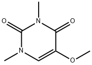 5-methoxy-1,3-dimethyluracil Structure