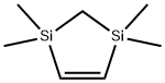 1,1,3,3-テトラメチル-1,3-ジシラシクロペンタ-4-エン 化学構造式