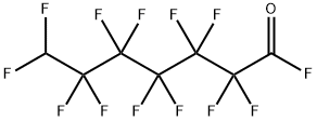 7H-PERFLUOROHEPTANOYL FLUORIDE 结构式