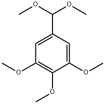 3,4,5-三甲氧基苯甲醛二甲基缩醛, 59276-37-8, 结构式