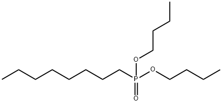 Octylphosphonic acid dibutyl ester 结构式