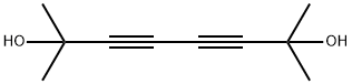 2,7-ジメチル-3,5-オクタジイン-2,7-ジオール 化学構造式