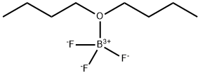 Boron trifluoride-butyl ether complex Struktur