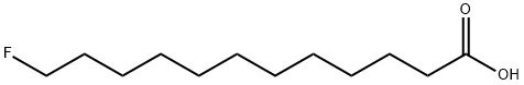 12-Fluorododecanoic acid Struktur