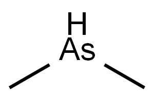 dimethylarsine,593-57-7,结构式