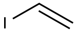 VINYL IODIDE Structure