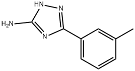 5-(3-甲基苯基)-4H-1,2,4-三唑-3-胺,59301-24-5,结构式