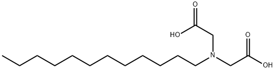 2-[(Carboxymethyl)(dodecyl)amino]acetic acid Struktur