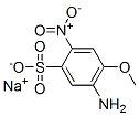 5-氨基-4-甲氧基-2-硝基苯磺酸钠