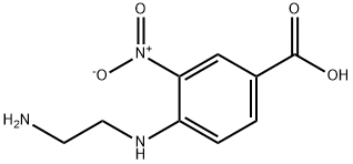 4-((2-氨基乙基)氨基)-3-硝基苯甲酸, 59320-41-1, 结构式