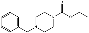 Ethyl 4-benzylpiperazine-1-carboxylate Struktur