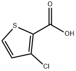 3-Chlorothiophene-2-carboxylic acid Struktur