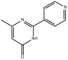2-吡啶-4-基-4-羟基-6-甲基嘧啶,59341-68-3,结构式