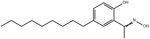 Ethanone, 1-(2-hydroxy-5-nonylphenyl)-, oxime Structure