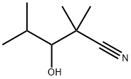 2,2,4-TRIMETHYL-3-HYDROXY-N-VALERONITRILE Structure