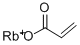 ACRYLIC ACID, RUBIDIUM SALT Structure